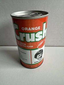 1978 ORANGE CRUSH CAN Denver Broncos BOBBY MAPLES (Empty, No Holes) Rare - Picture 1 of 10