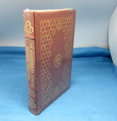 Easton Press ANDROMEDA STRAIN Michael Crichton SIGNED/SEALED Limited Edition - Image 1 of 3