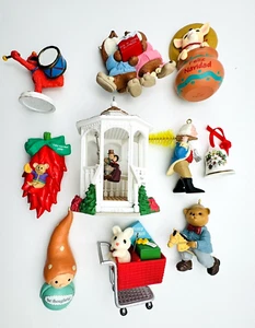 Konvolut 10 kleine Ornamente meist Punze 90er Jahre bezaubernd ANSEHEN - Bild 1 von 10