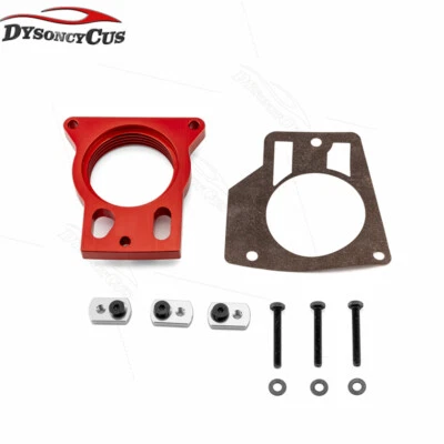 Throttle Body Spacer For Chevy Silverado  & GMC Sierra 1500 4.8L 5.3L 6.0L 99-07 - Image 1 of 4
