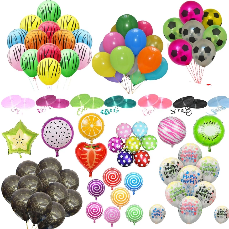 Pearl Metallic balloons 12" LATEX Helium Birthday Wedding Theme Party BALOONS - Image 1 of 1