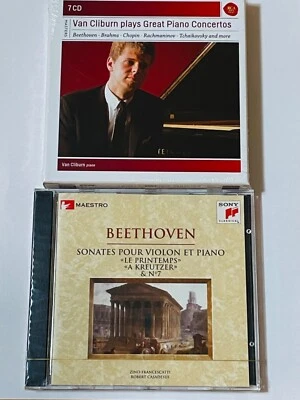 VAN CILBURN Plays Great Piano Concertos 7 CD SET NEW SEALED +BONUS Beethoven CD! - Image 1 of 3