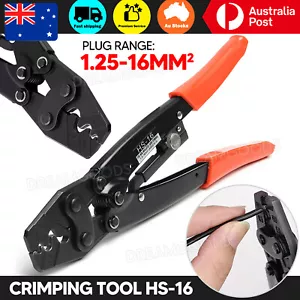 1.25 - 16mm² Cable Crimper Anderson Plug Lug Battery Non Inslated Crimping Tool - Picture 1 of 9