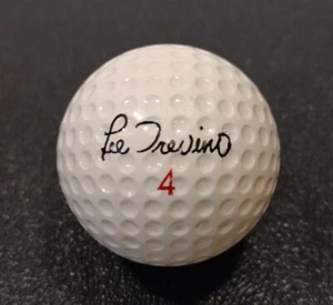 Vintage Lee Trevino Logo Golf Ball #4 - Picture 1 of 2
