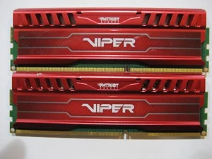 8 GB (2x4GB) Patriot Viper DDR3-1600 240 pin DIMM for Gaming - Picture 1 of 3