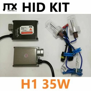 H1 JTX HID Kit 35W 12V with AC Ballasts 4300K 6000K 8000K or 10000K 24V 12V - Imagen 1 de 10