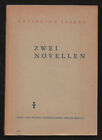 Zwei Novellen – Gottfried Keller  altes DDR Jugendbuch Novelle mit Inhaltsangabe