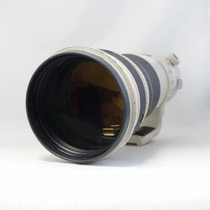 Canon EF Lens EF500mm F4.0L IS USM Prime Lens w/Cover, hood, Rear cap From Japan - Picture 1 of 4