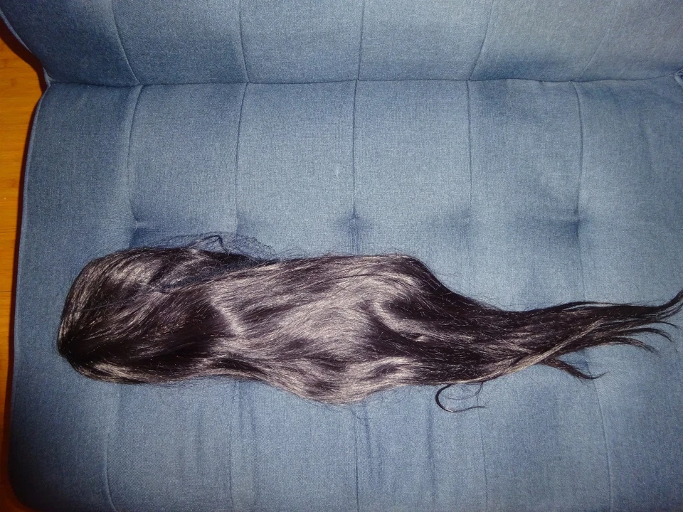 Peluca de cabello 100 % humano - nueva/nunca usada Foto 1 de 4