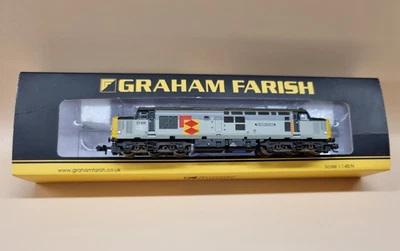 Graham Farish 371-166 Class 37 The Saltire Society' 37406 Railfreight-DCC Fitted - Image 1 of 4