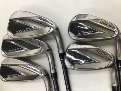 TaylorMade Stealth Iron Set 6-9,Pw 5pc Flex Stiff TENSEI RED TM60 Graphite - Image 1 of 4
