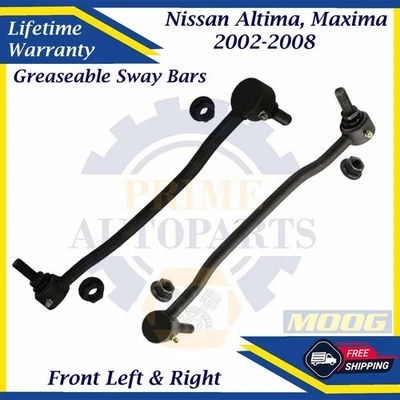 Barras estabilizadoras delanteras MOOG OEM para Altima/Maxima 2002-2008 garantía de por vida Foto 1 de 4