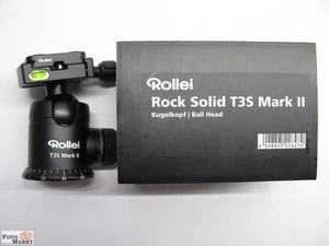 Rollei Rotula T3S Mark II - Rock Solid - Arca-Swiss Compatible, Nivel de Agua - Imagen 1 de 4