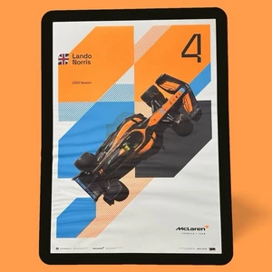2021 Grand Prix Formel 1 Poster McLaren MCL36 Lando Norris Limited Ed 804/1000 - Bild 1 von 11