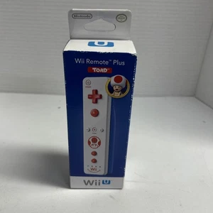 Nintendo Wii U Wii Remote Plus Toad Edition, OEM, New Sealed - Picture 1 of 9
