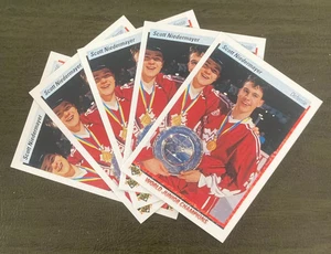 1990-91 Upper Deck Hockey #461 Scott Niedermayer RC Lot of 5 Team Canada JR - Picture 1 of 2