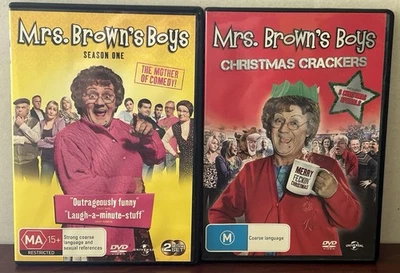 Paquete de DVD Mrs Brown’s Boys Temporada 1 y Galletas de Navidad (3 Especiales de Navidad) Foto 1 de 4