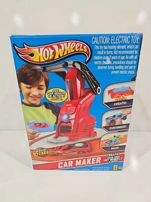 Hot Wheels Car Maker Playset Create Your Own Mold 2013 Electric Car Design Kit - Image 1 of 4