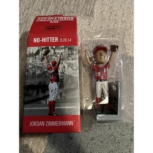 2015 Washington Nationals JORDAN ZIMMERMANN Bobblehead Bobble Head NEW BOX SGA - Picture 1 of 7