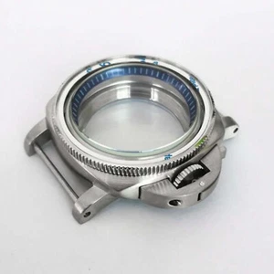 For NH35 316L Stainless Steel Watch Case Bezel Dark Blue Inner Ring Modified Kit - Picture 1 of 30