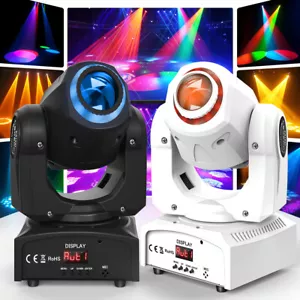 120W LED 8 Gobo Beam Moving Head RGBW DMX DJ Disco Spot Scheinwerfer Bühnenlicht - Bild 1 von 23
