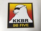 Vintage Radio Station Bumper Sticker KKBR 95.5 3” x 3”