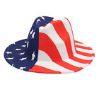 Flag cowboy hat Panama sailor dance Independence Day USA star and stripes patter