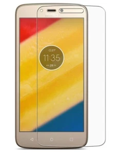 For LENOVO MOTO C PLUS FULL COVER TEMPERED GLASS SCREEN PROTECTOR GENUINE GUARD - Picture 1 of 12