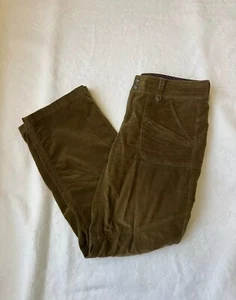 Athleta Tan/Brown Draw String Duster Cargo Pants 12T - Picture 1 of 9