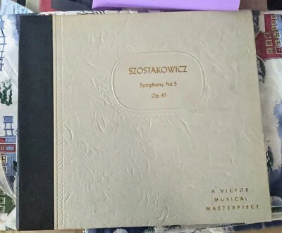 Szostakowicz Symphony No. 5 Op 47 6 Album Set Vintage - Image 1 of 4