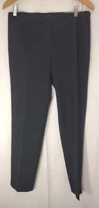 Theory Damen Wollmischung gerades Bein Biesen Hose Karriere Business Größe 8 ~ NEU - Bild 1 von 7