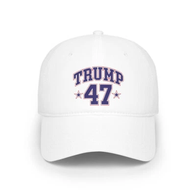 Trump Sports Star 47 President Donald J Trump Low Profile Baseball Cap - Image 1 of 4