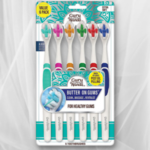 GuruNanda Butter On Gums Toothbrush with 8000+ Softex Bristles - Ultra Soft…