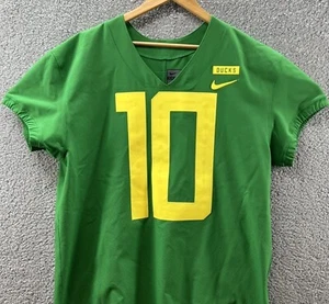 Nike Oregon Enten Justin Herbert #10 grünes Trikot Autzen Koordinaten Größe 40 - Bild 1 von 9