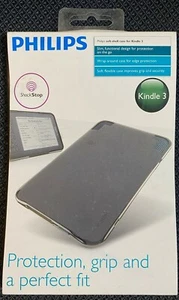 FUNDA Philips Shockstop KINDLE 3 Carcasa Suave Silicona Agarre DELGADO FLEXIBLE NUEVO - Imagen 1 de 3
