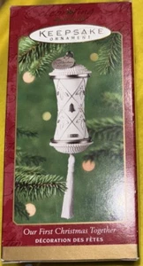 2000 Hallmark Keepsake Our First Christmas Together Decorative Holiday Ornament - Picture 1 of 2