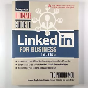 Ultimate Guide to Linkedin for Business 3rd Edition Ted Prodromou Paperback Book - Picture 1 of 15