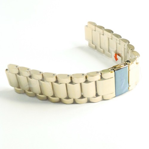 MICHAEL KORS NY8263 22 mm DKNY Cinturino in Alluminio Glitz oro