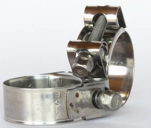 Ø 68 - 73 mm Mikalor SUPRA W4 acero inoxidable perno en T abrazadera plegable LLK abrazadera de manguera - Imagen 1 de 2