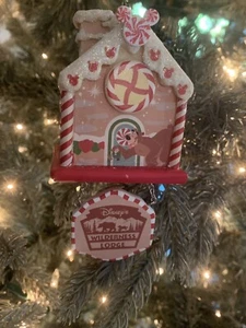 2022 Disney Parks Fort Wilderness Lodge Gingerbread House Ornament - Picture 1 of 11