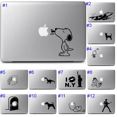 Apple Macbook Pro Air 13 15 Laptop Cute Funny Sticker Decal Graphic Mod Design - Image 1 of 2
