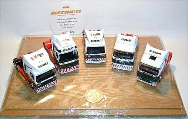 30th Anniversary Set Eddie Stobart Ldt. (5 Models), 1:50, CORGI - Bild 1 von 1