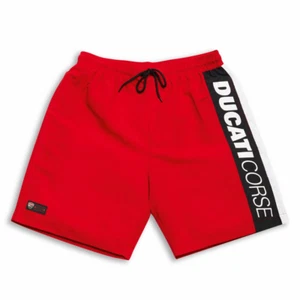 DUCATI CORSE Race Badehose Badeshorts Shorts kurze Hose Swim Suit rot NEU - Picture 1 of 1