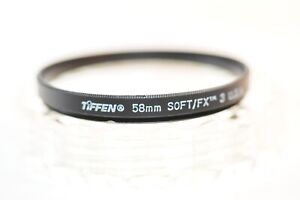 Tiffen 58mm SOFT FX 3 USA filter for Nikon Canon Sigma Sony Tamron lens