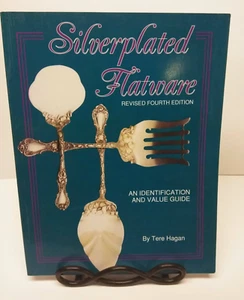 RARE 4th Revised Ed. Collector’s Guide - Silverplated Flatware ID & Value Guide - Foto 1 di 4