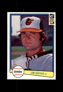 1982 DONRUSS BASEBALL CARD BALTIMORE ORIOLES #611 JIM DWYER - Picture 1 of 2