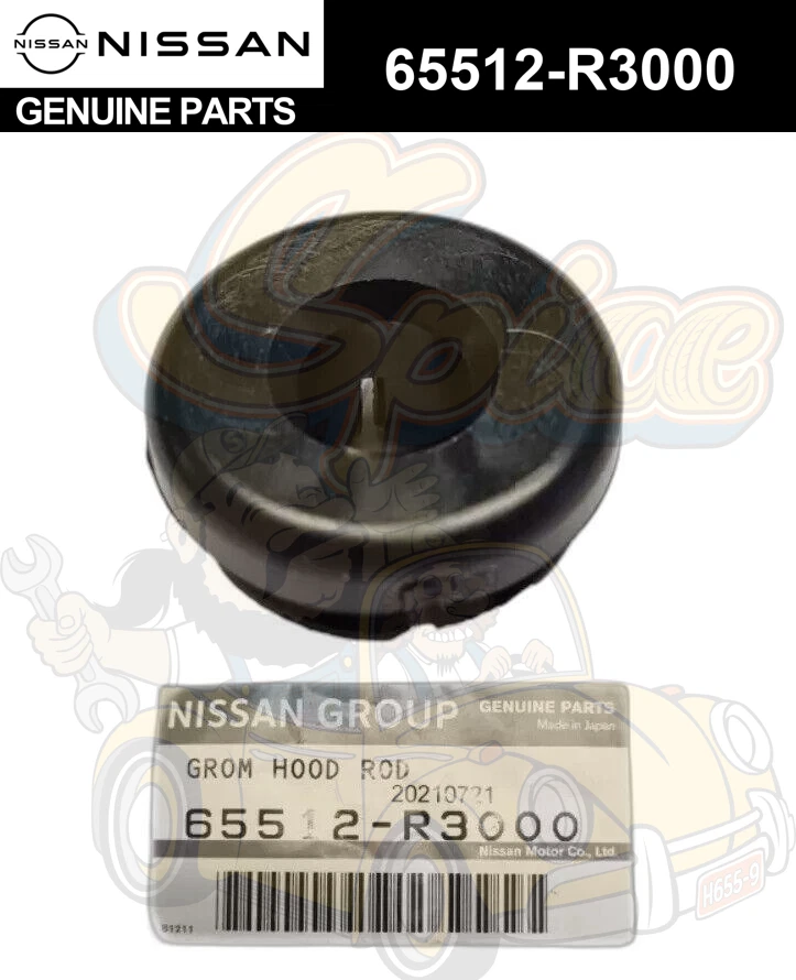 Nissan Genuine Hood Support Rod Grommet Pathfinder Altima  65512 - R3000 - Image 1 of 4