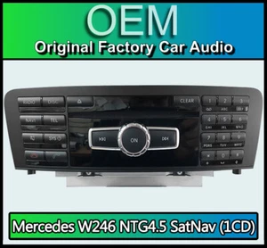 Mercedes B Class W246 Navigation CD player radio headunit, Mercedes NTG4.5 (1CD) - Picture 1 of 5