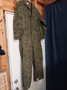 Vintage Kamo Coveralls Size M REG Made In USA Camo - Picture 1 of 9