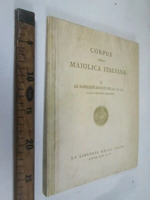 MAIOLICA ITALIANA CORPUS CERAMICA URBINO FAENZA CASTELDURANTE CINQUECENTO SC107 - Immagine 1 di 4